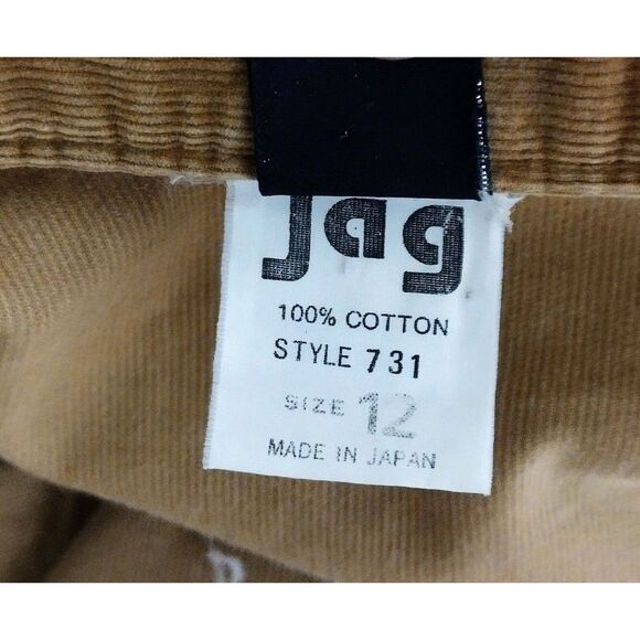 Vintage 70s Corduroy High-Waist Boho Western Equestrian Full Tiered Midi Skirt - Picture 10 of 11